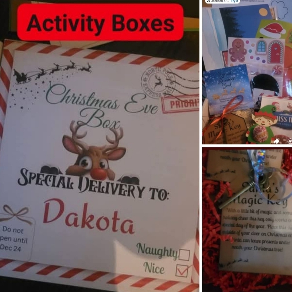 Christmas Activity box